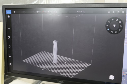 3Dプリンタでサンプル製作