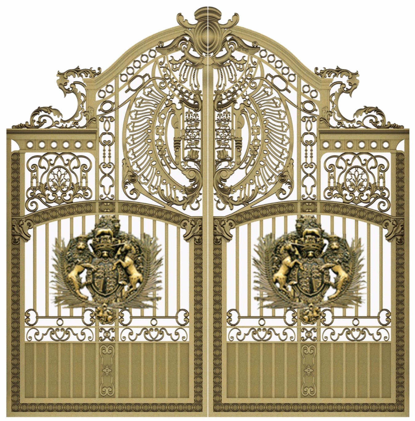 アルミ鋳物 大型門扉 BUCKINGHAM