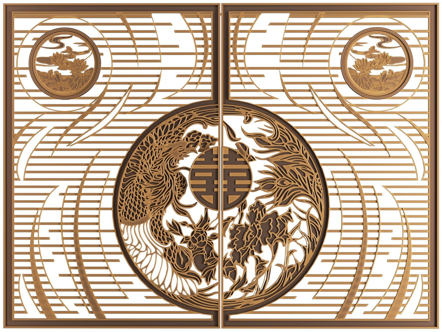 アルミ鋳物 大型門扉 Phoenix